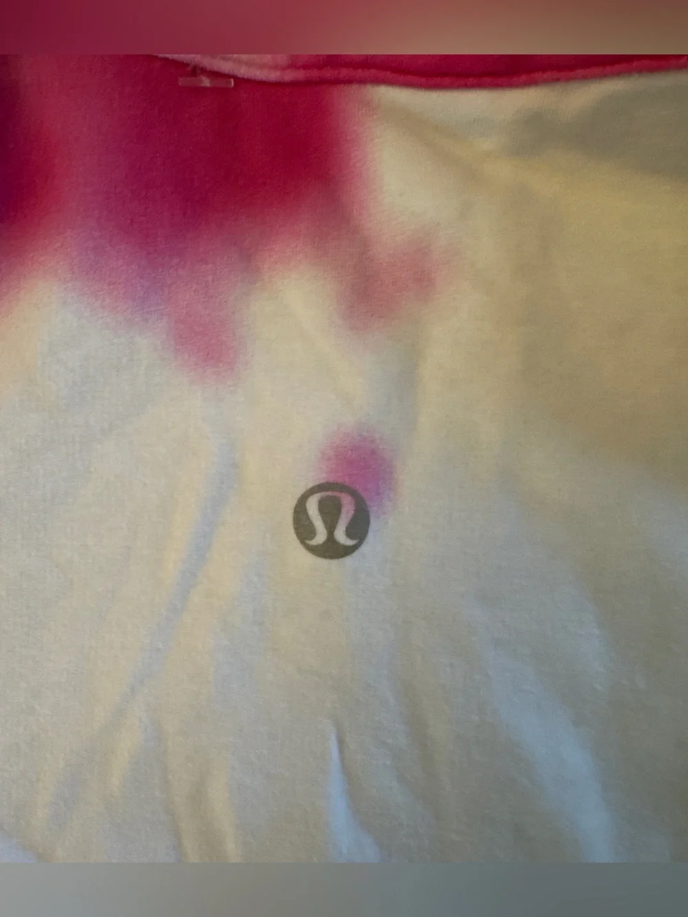 Lululemon Mixed-Texture Full Zip Jacket Mock Neck Tie-Dye - Size 4
